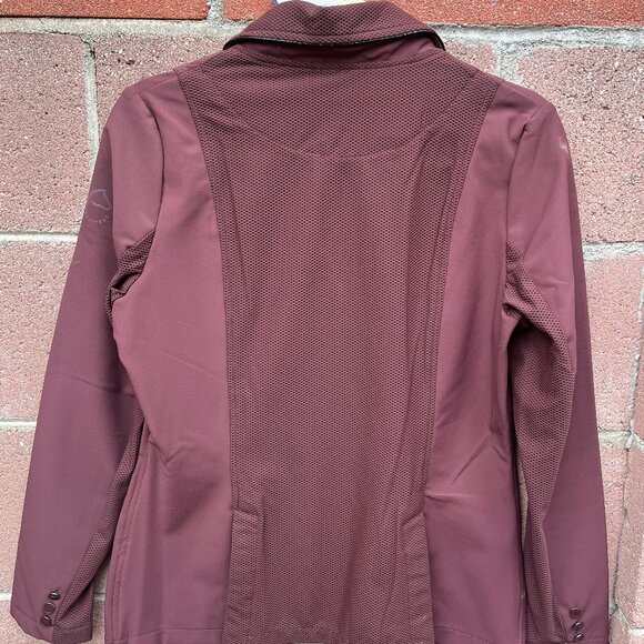 Equetheme Competition Jacket in Bordeaux size EU 40/US 10 - Picture 2 of 2